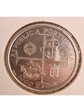 1000$00 DOM MANUEL  1998 PRATA