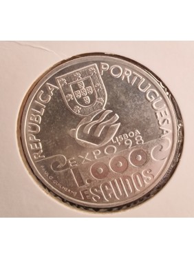 1000$00 MILENIO ATLANTICO 1999 PRATA 