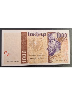 NOTA 1000$00 CH 13 21/MAIO/1998