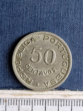 CABO VERDE 50 CENTAVOS 1949