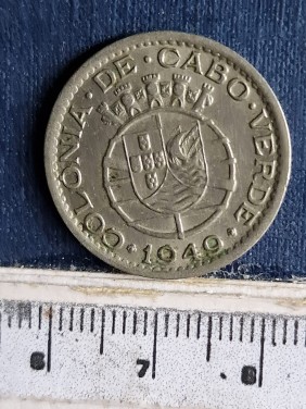 CABO VERDE 50 CENTAVOS 1949