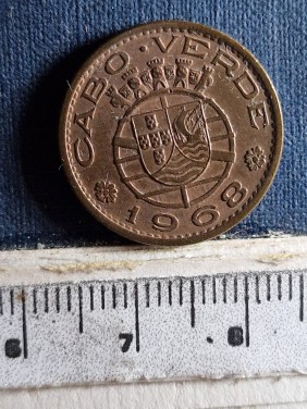 CABO VERDE 50 CENTAVOS 1968 BELA