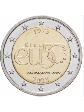 2€ Irlanda  (2023) 50º Aniversário - Membro da União Europeia