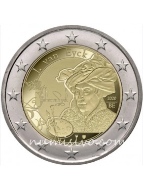 2€ BÉLGICA 2020 – JAN VAN EYCK