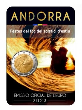 2€ Euros Festividade do Solstício de Verão Andorra 2023