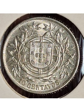 10 centavos prata 1915